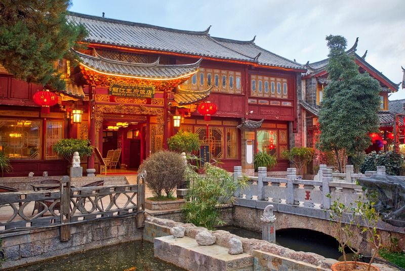Lijiang Wangfu Hotel Eksteriør bilde